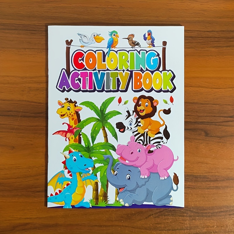 Livre de coloriage Anti-pression pour enfants, livre de dessin