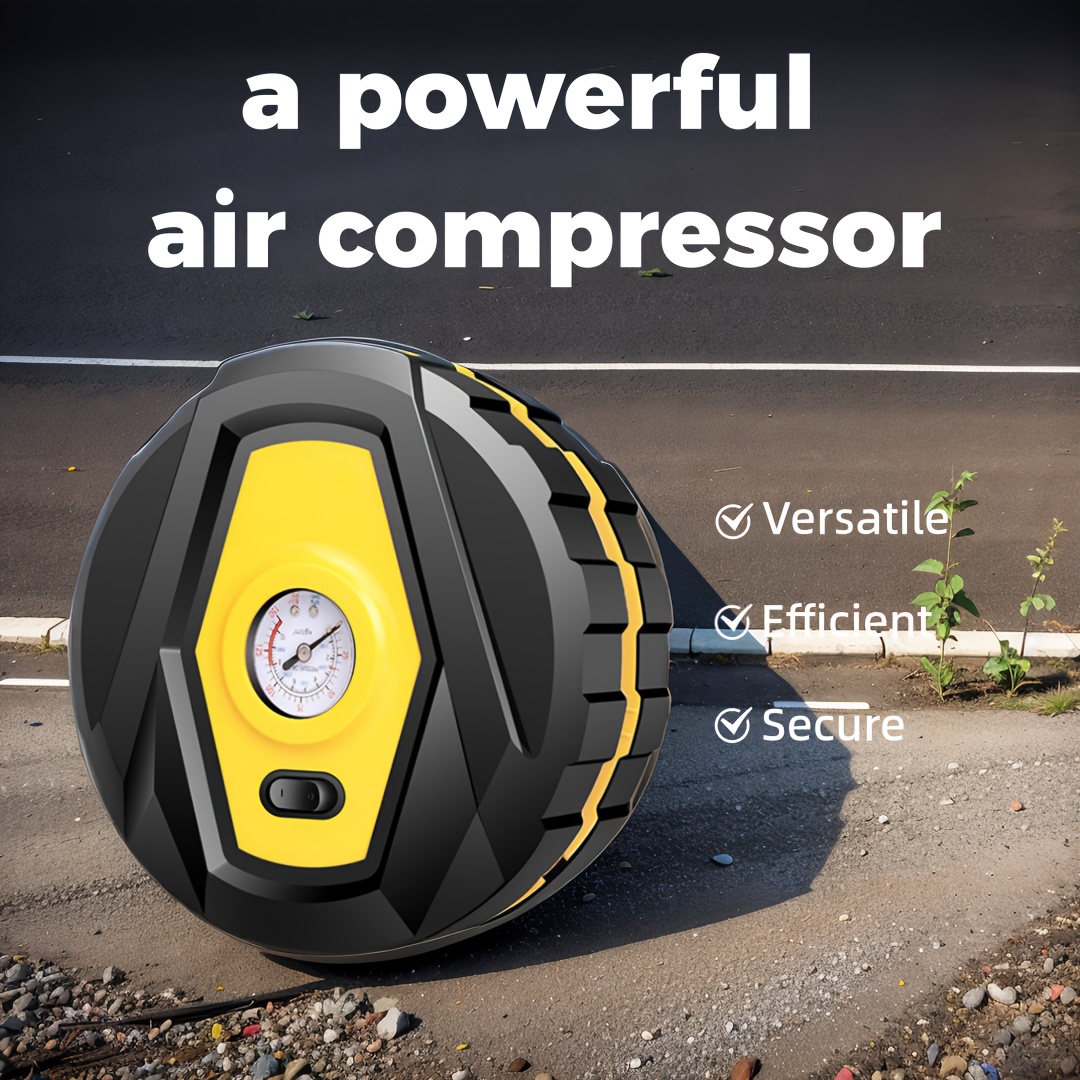 Gonfleur numérique LCD de pneus avec manomètre 0-200psi, pour camion,  voiture, vélo, testeur de pression