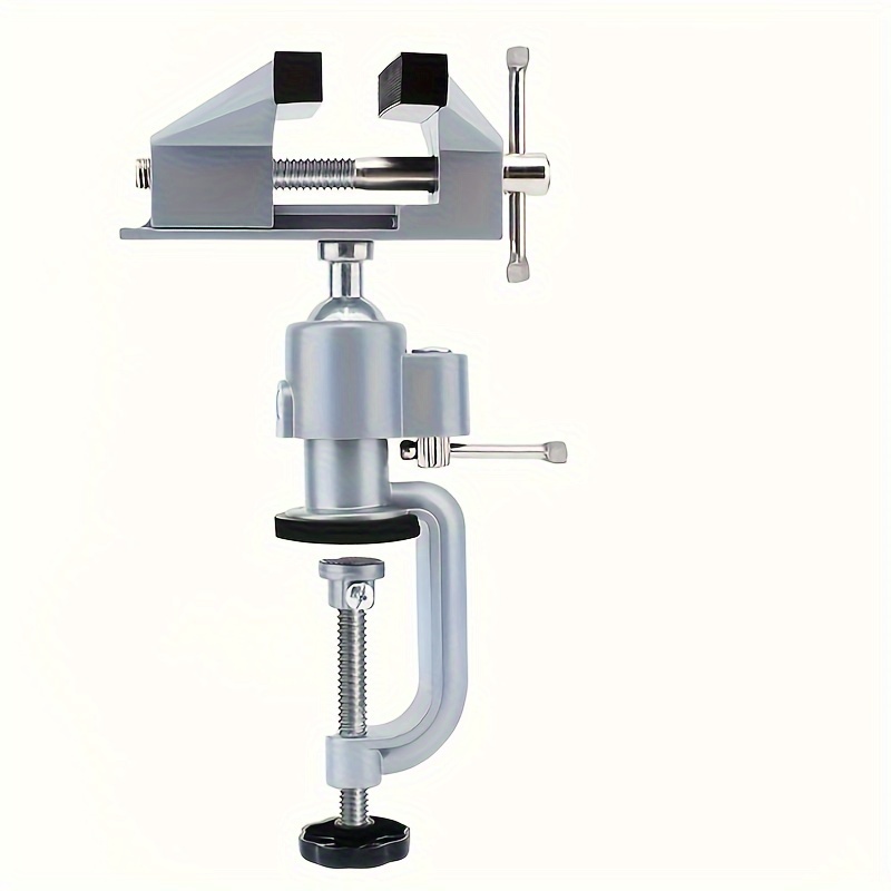 

360° Rotating Aluminum Alloy Table Vise - Universal Small Table Vise For All Your Projects!