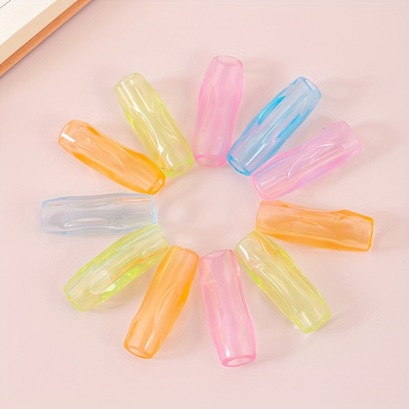 Foam Comfort Grips for Pen Pencil Diamond Painting Pens Soft Ergonomic Set  of 5 Rainbow Colors