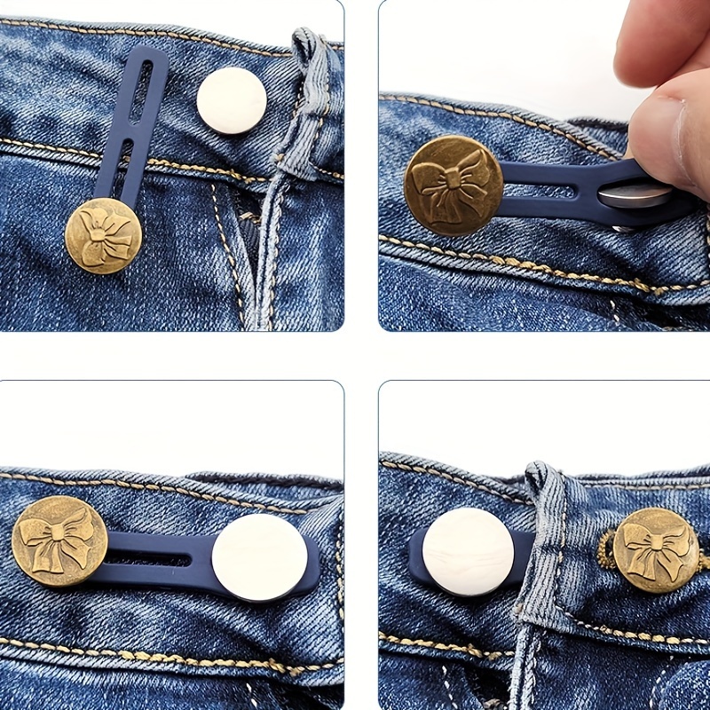 Expander Button For Extender Jeans Pants Collar Pants Waist - Temu