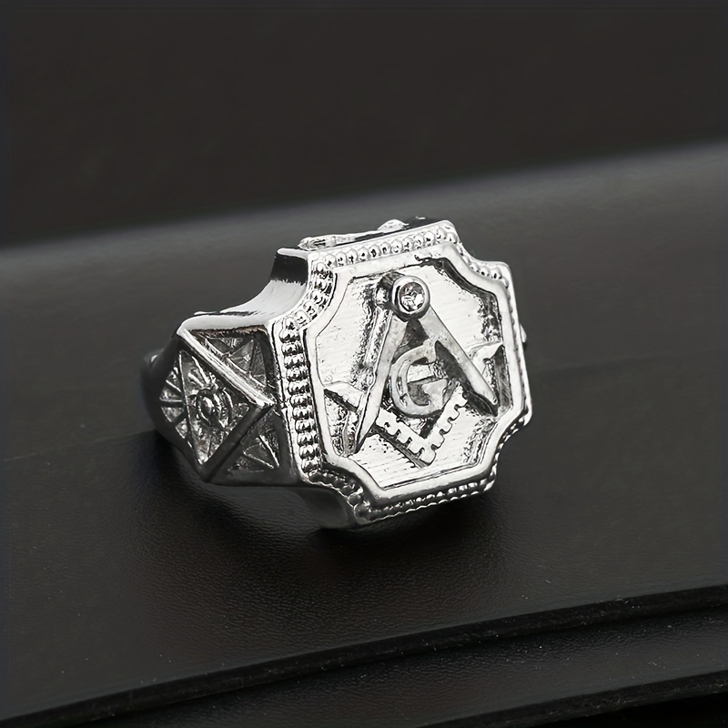 Men's Letter Ring