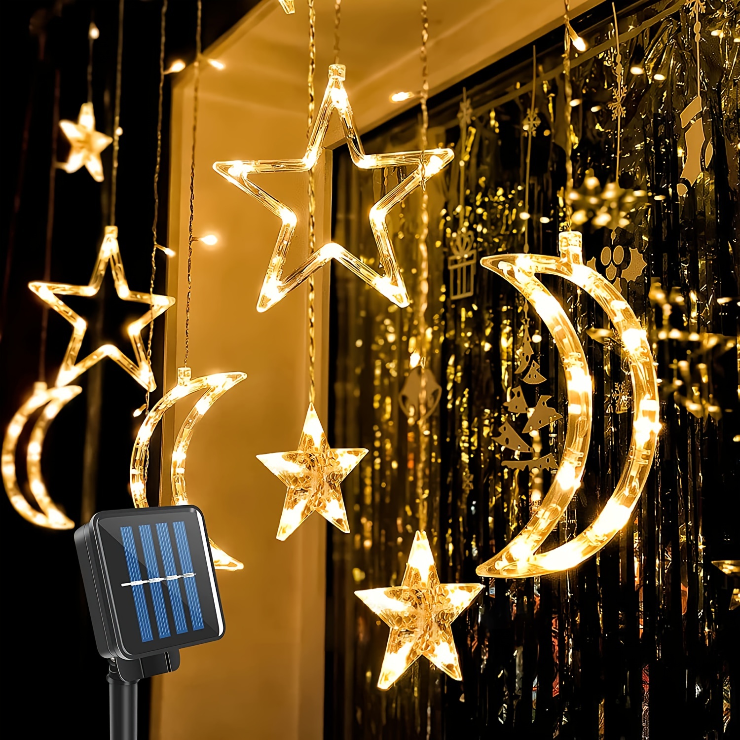 Battery operated deals outdoor curtain lights