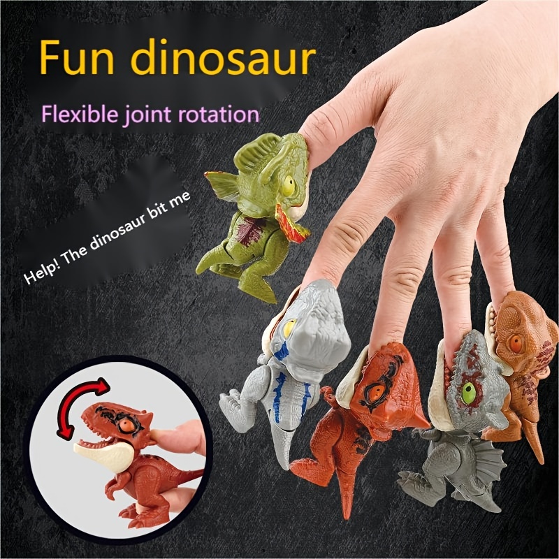 Dinosaure mordant le doigt jouet TRex dentiste jeu drôle jouet jeu de –  Dinolize
