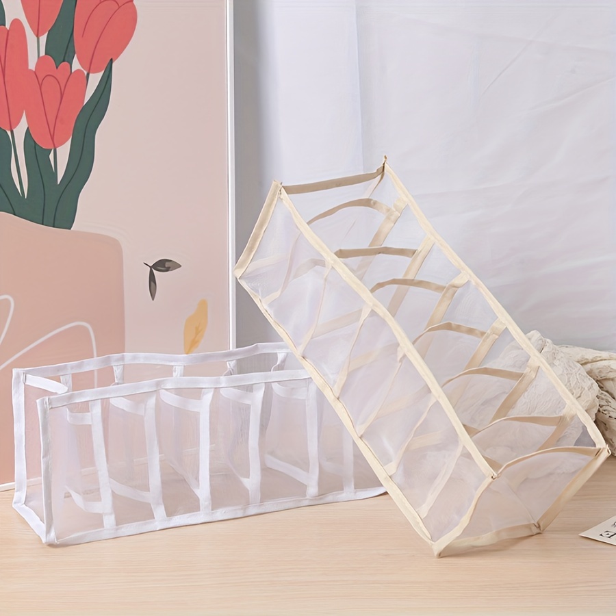 Clear Wardrobe Clothes Organizer Dacron Clothes Separation Storage Bag