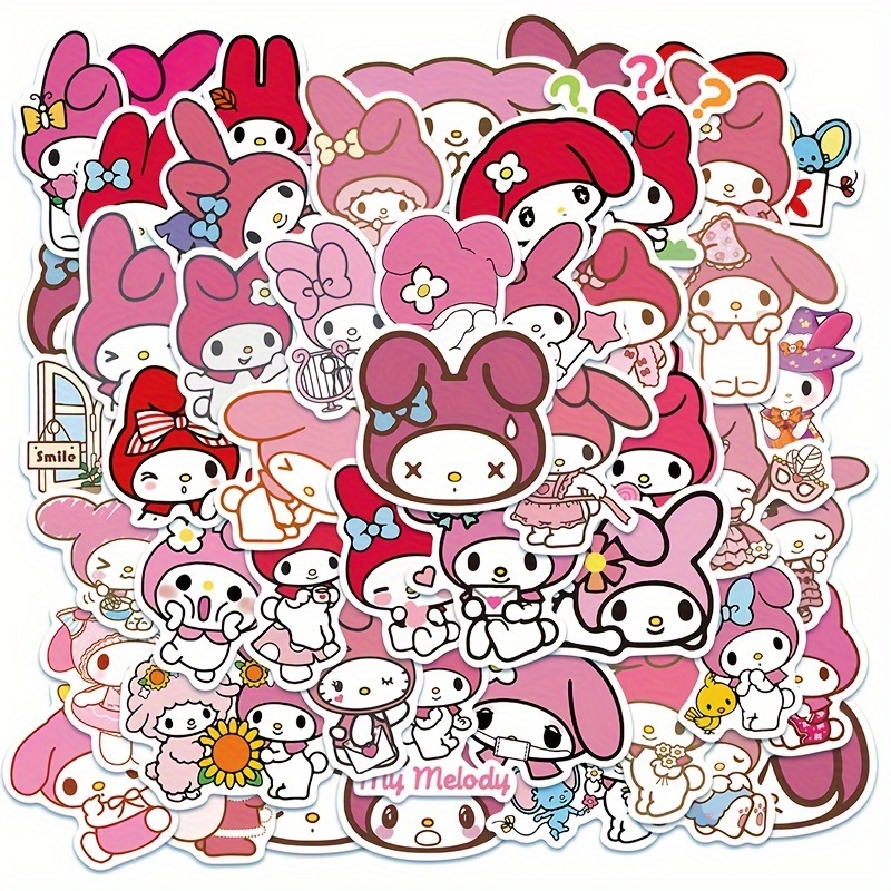 60 Fogli Hellokitty Cinnamoroll Kuromi Melody Cartoon - Temu Switzerland