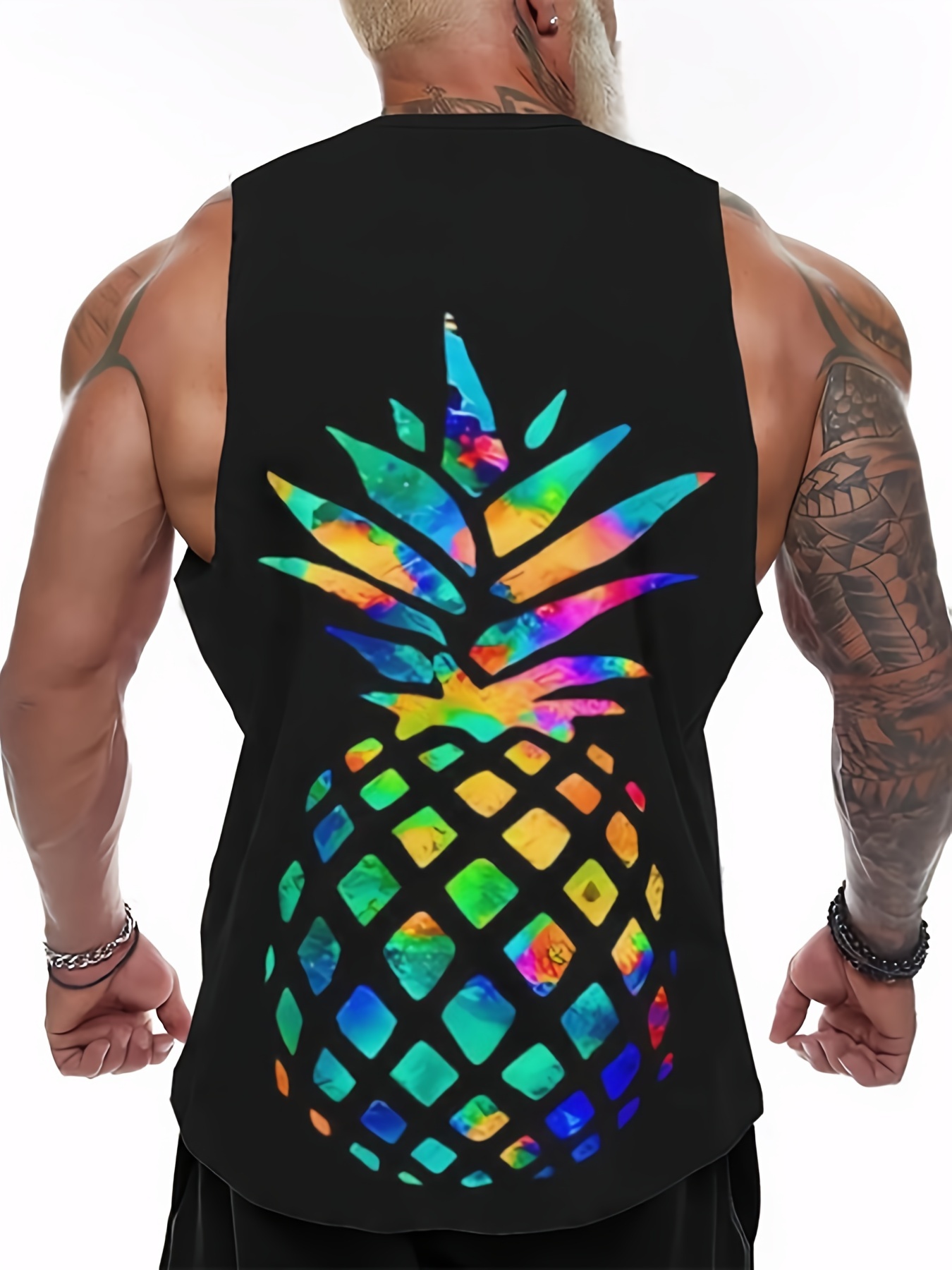 Pineapple workout outlet shirt