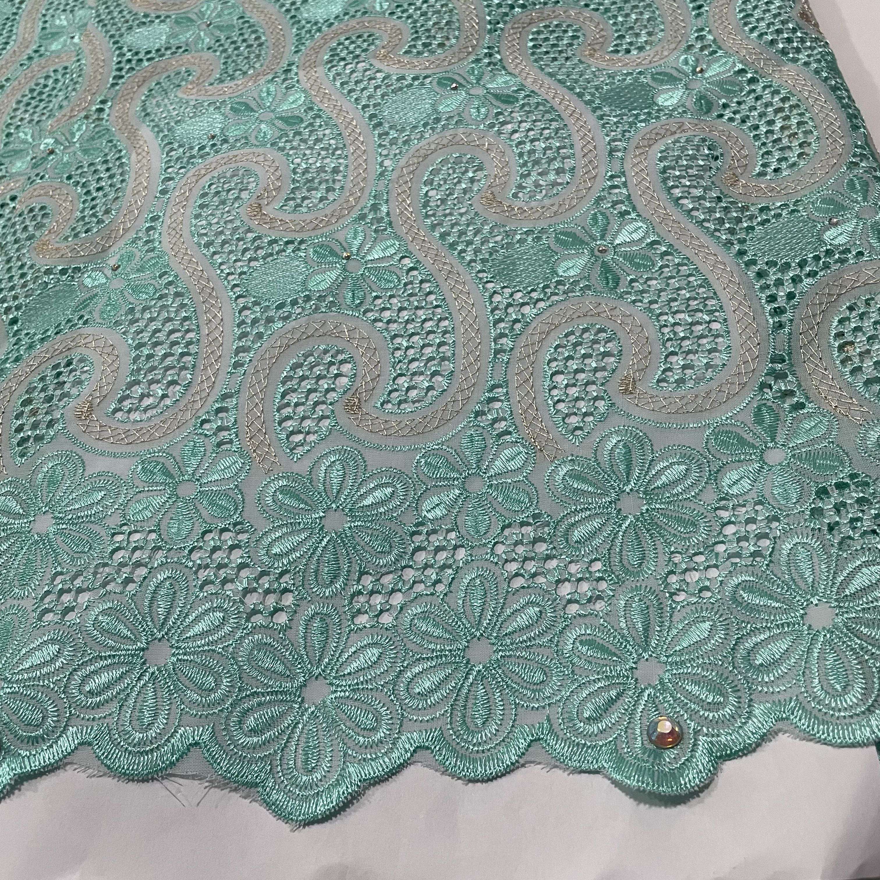 Mint Lace Fabric -  Canada