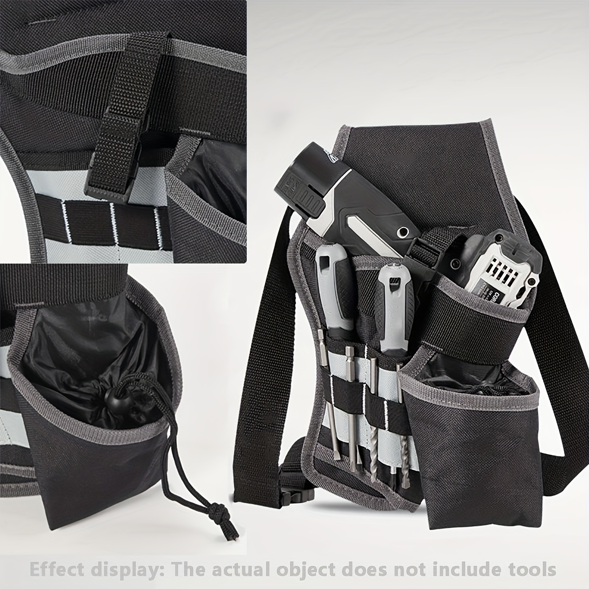 1pc Tactical Multi Tool Belt Leather Bag Portable - Temu Canada