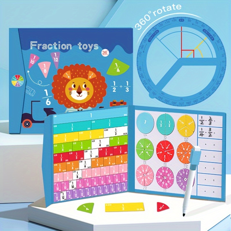 Crianças Montessori Jogos Aritmética Magnética Livro Matemática