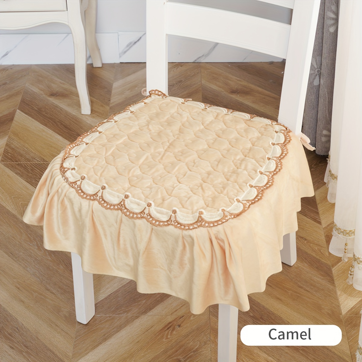 Horseshoe Skirt Chair Seat Cushion Cover Suitable For - Temu