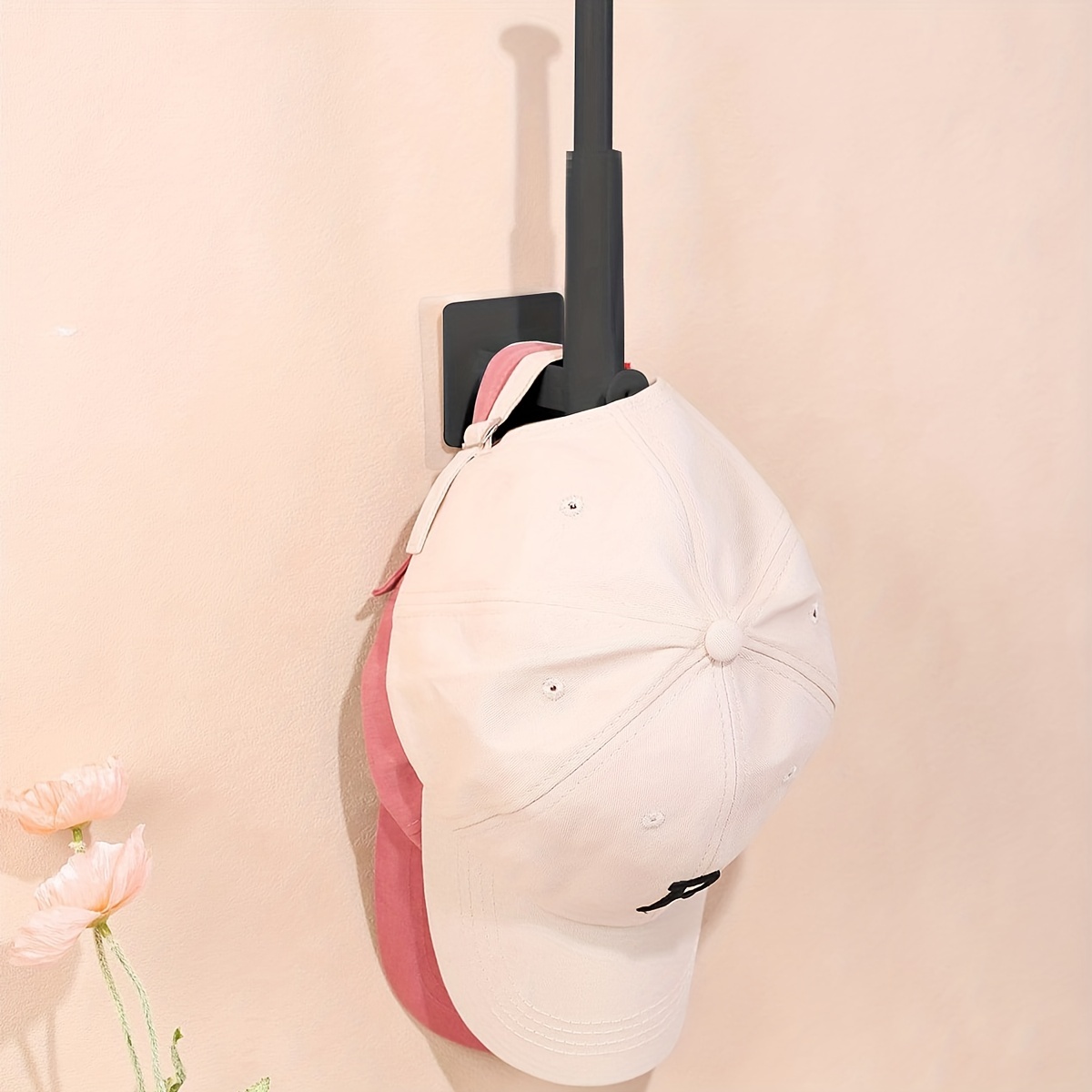 8 clip Hanging Hat Storage Rack Portable Storage Rack Punch - Temu