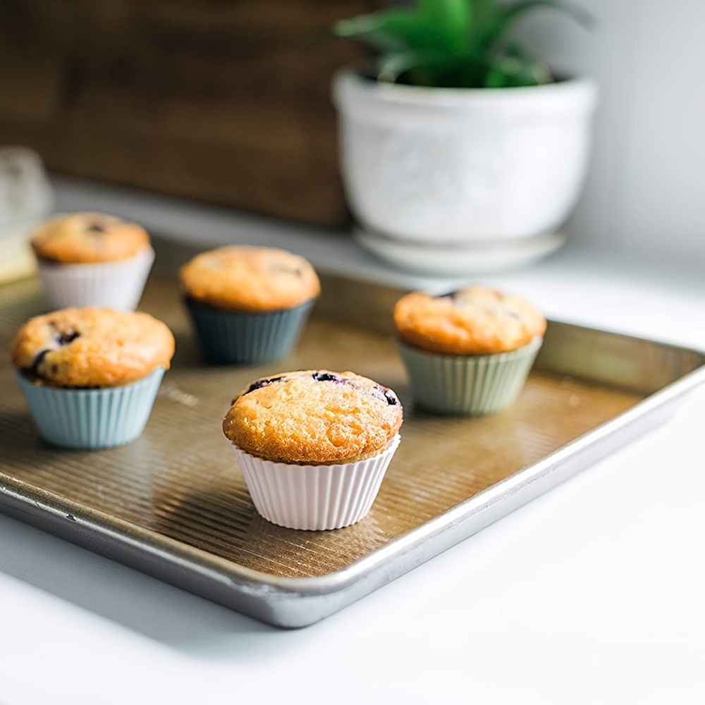Silicone Muffin Cups & Cupcake Liners Baking Tools