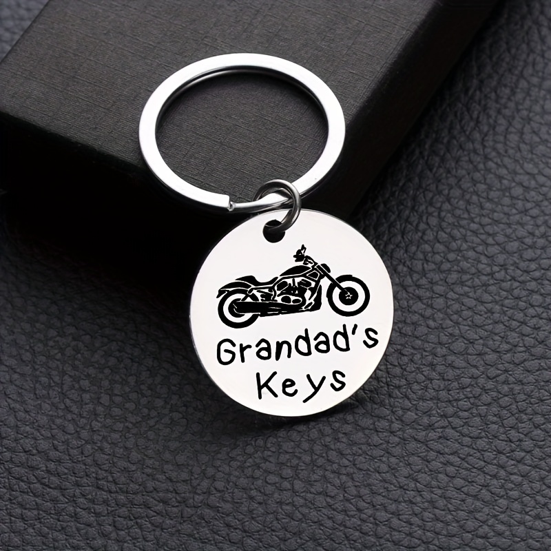 Llavero personalizado de seguridad para paseo en moto, regalo del día del  padre para papá abuelo tío, llavero de motocicleta, regalos de moto para  hombres, regalo de papá, -  México