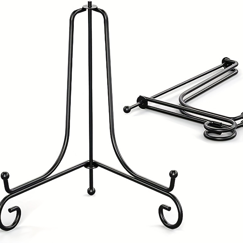  Plate Holder Easel Display Stand - 4.5 inch Metal