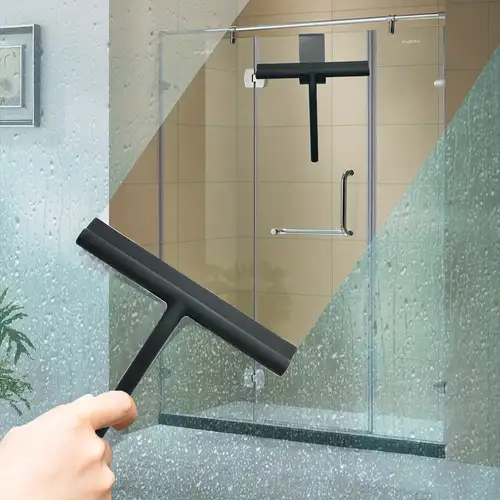 1 Stück Mehrzweck-Silikon-Rakel, Glasboden-Reinigungsbürste, Robuster  Fensterwäscher Für Duschtüren, Auto-Windschutzscheiben - Temu Germany