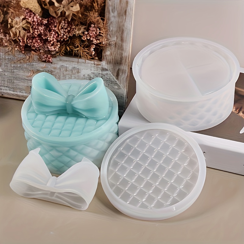 3pcs/set Box Shaped Resin Molds Including Jewelry Box Shaped