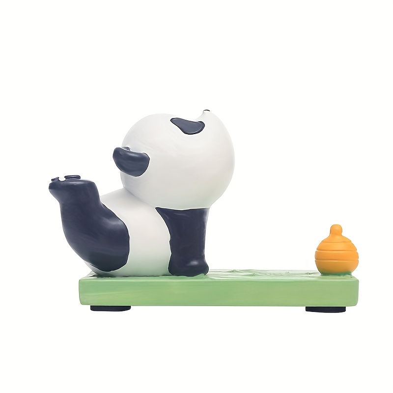 Support de téléphone de bureau design panda dessin animé