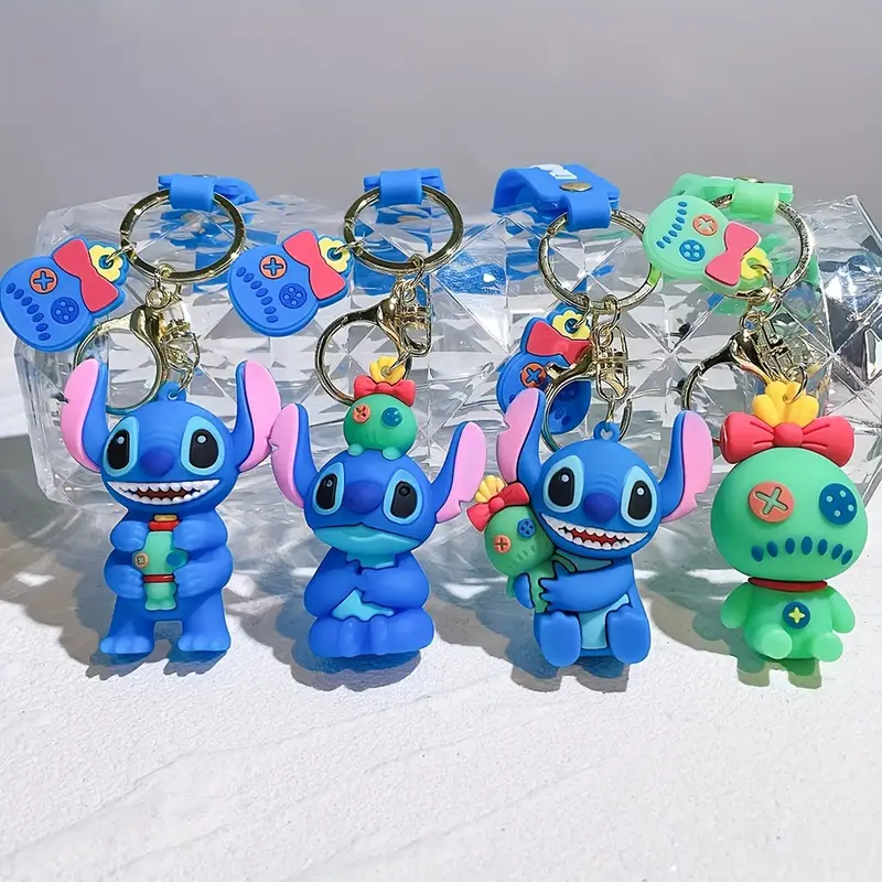 Stitch Cute Key Chain Pendant Car Bag Creative - Temu Australia