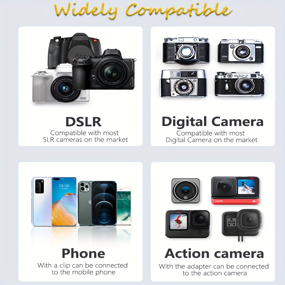 Mini Tripods for Phones & Cameras