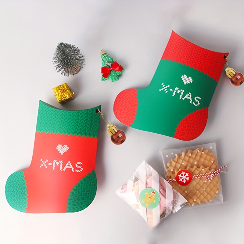 Christmas Eve Candy Portable Packaging Box Navidad - Temu