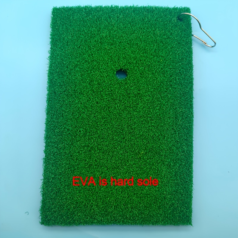 TEMU 11.8*7.8 Inch Golf Mat Indoor Mat Golf Practice Mats Putting Mats Training Pad Hitting Mat Pad For Home Portable Pad Practice Pad Trainer Bottom