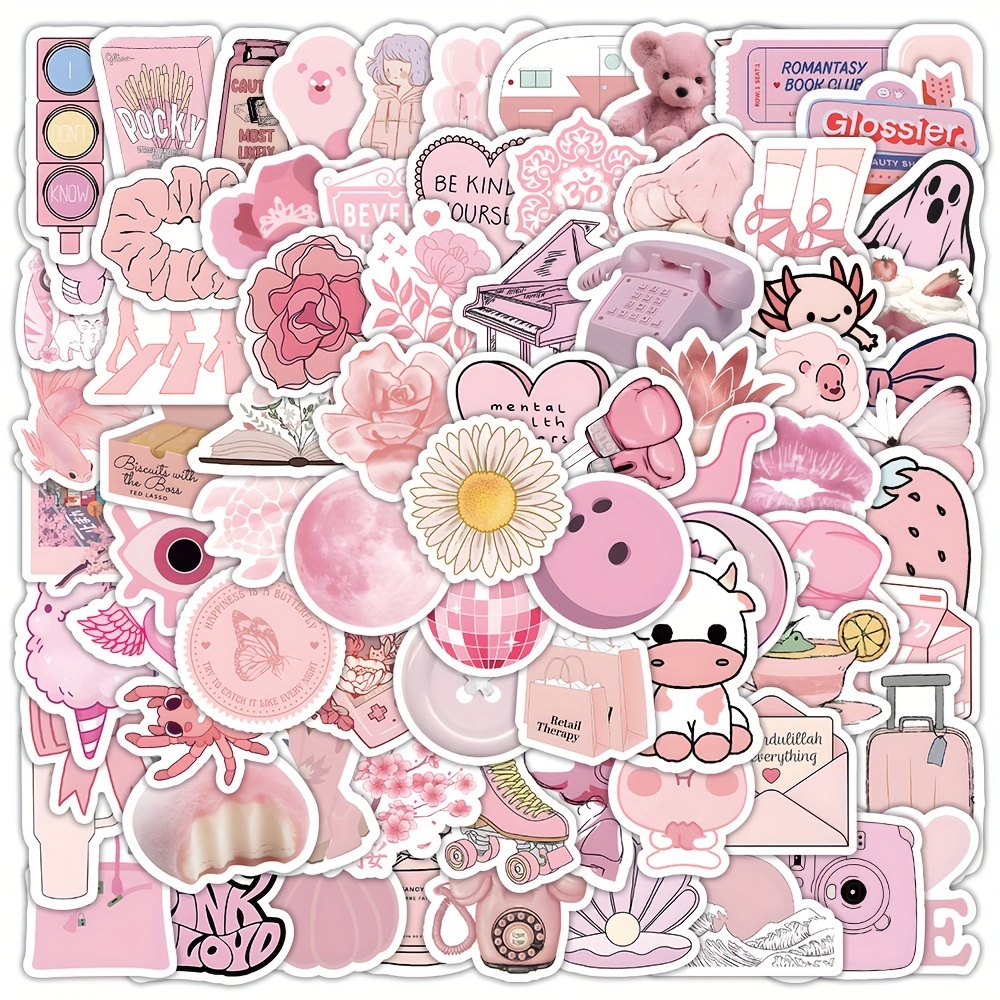 Cartoon Girl Cute Stickers - Temu