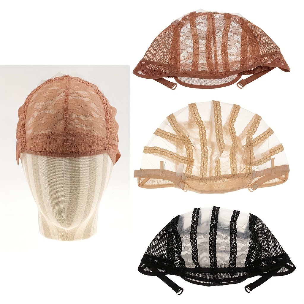 Lace Wig Cap Elastic Breathable Invisible Wig Cap