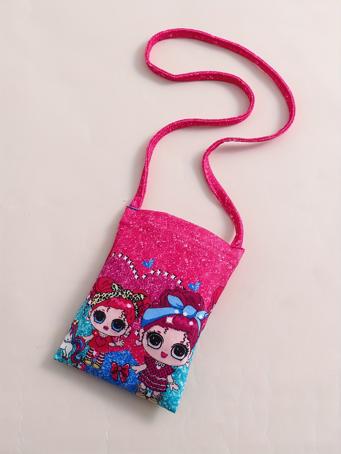 Girl Pattern Outfit 3pcs T-shirt & Bag & Skirt Set for Spring Autumn