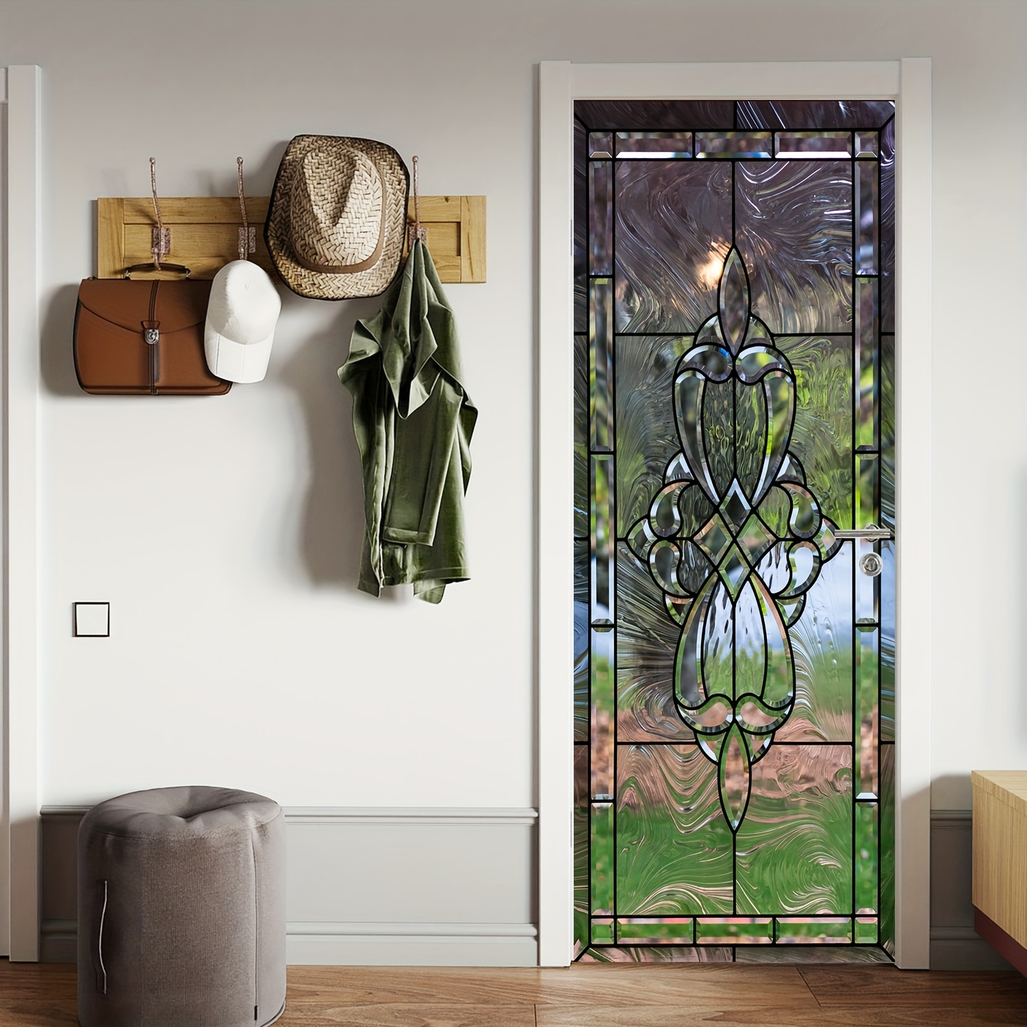 glass door sticker design
