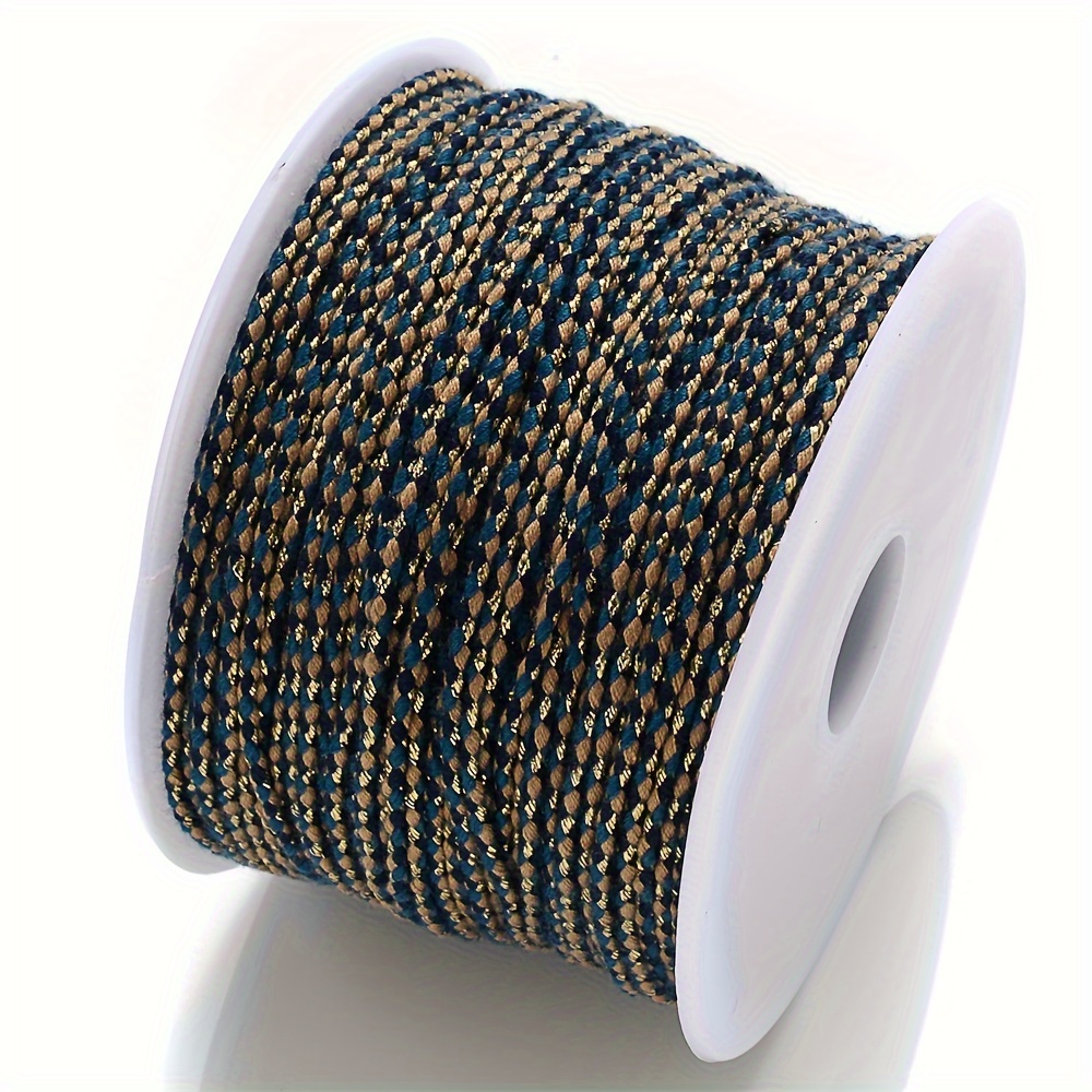 10 meters Black Twist Cord String Twine Rope Bracelet Jewelry