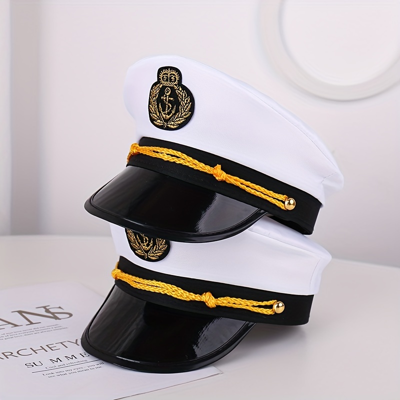 sailor captain hat unisex captain hat Halloween Cosplay Festival