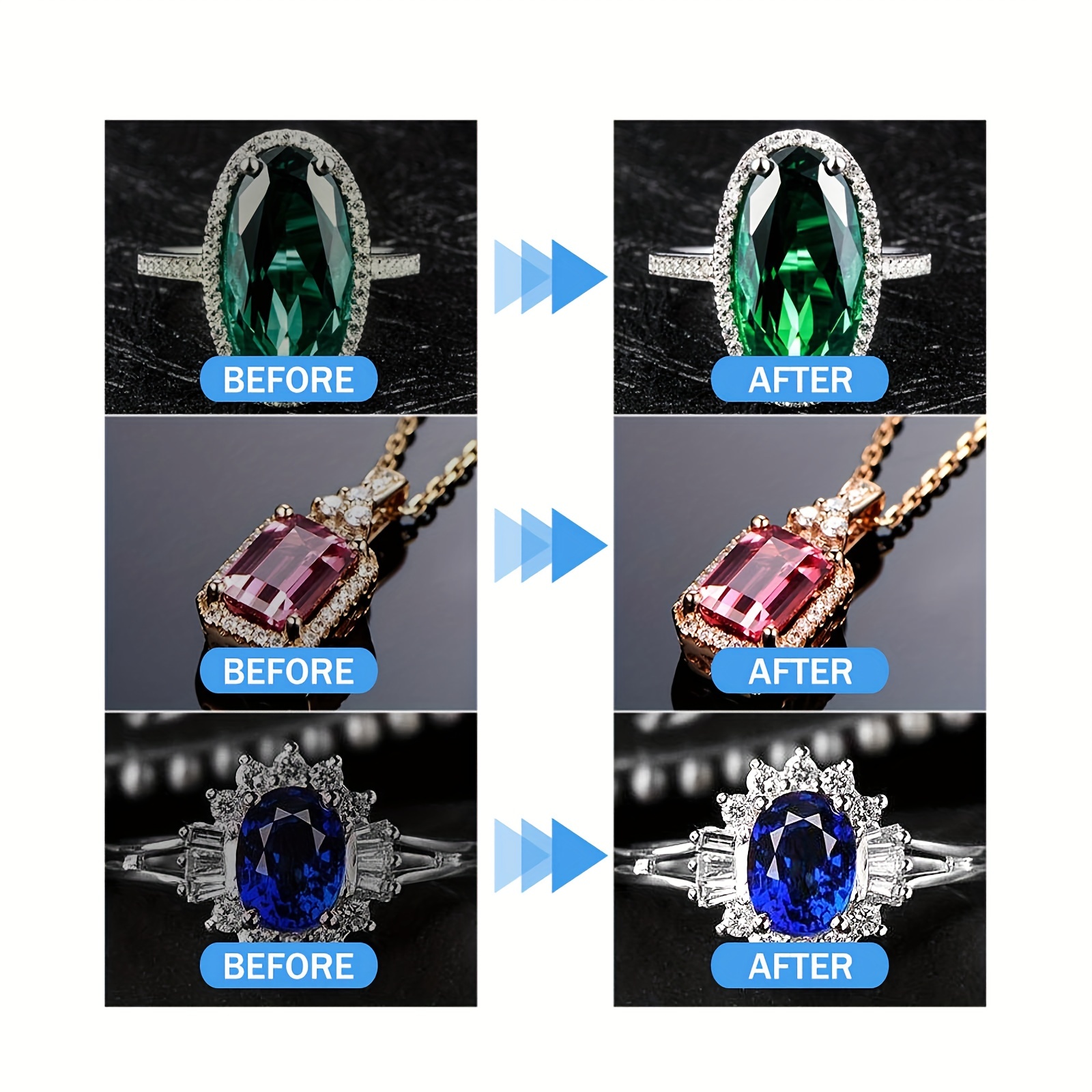 Jewelry Cleaner for Rust and Ash Removal