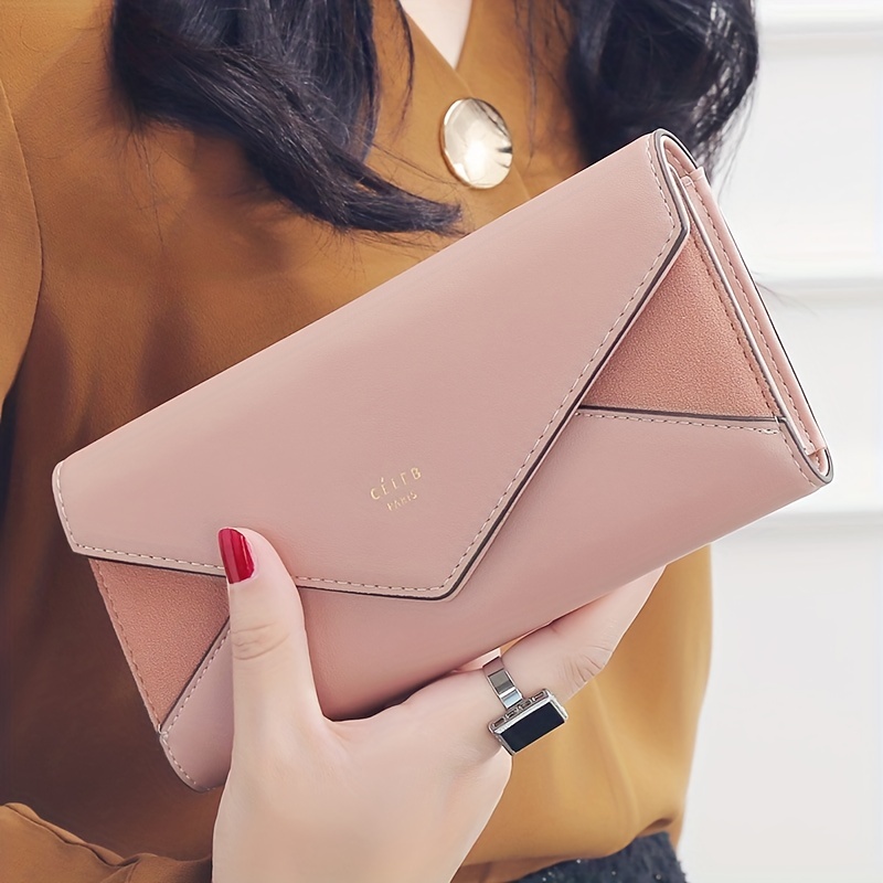 2023 New Women Wallets Ladies Long Wallet Fashion Luxury Design PU Leather  Card Holder Female Purses Coin Purse Large Capacity