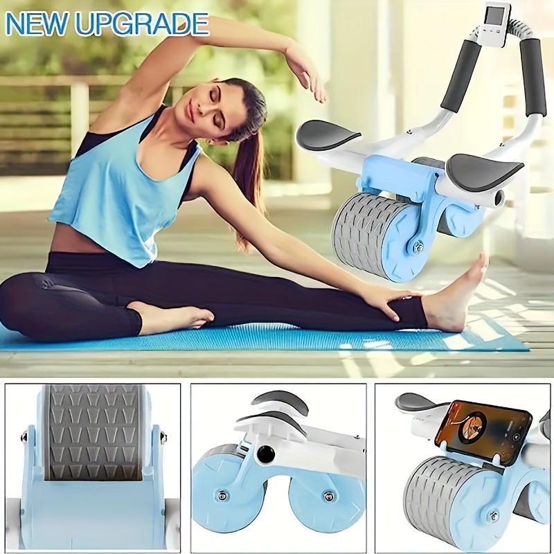 Strengthen Your Core With This Portable Ab Roller Wheel - Temu Canada