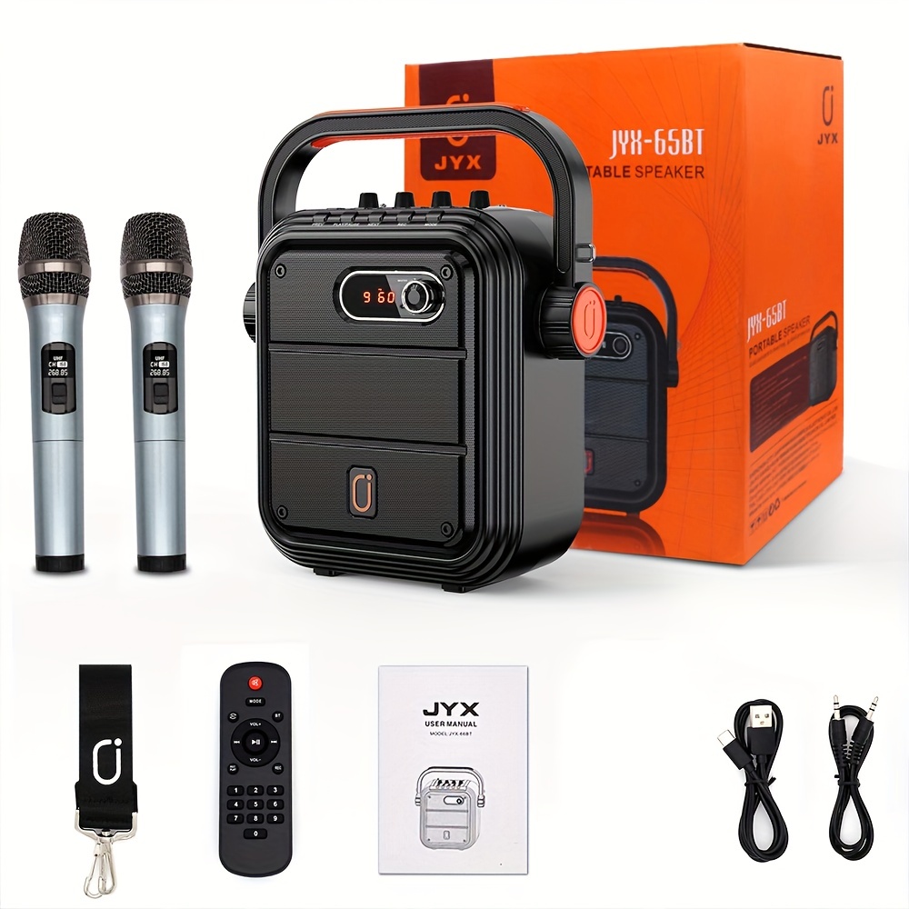 JYX T9 Karaoke Machine for Adults with 500-watt Power