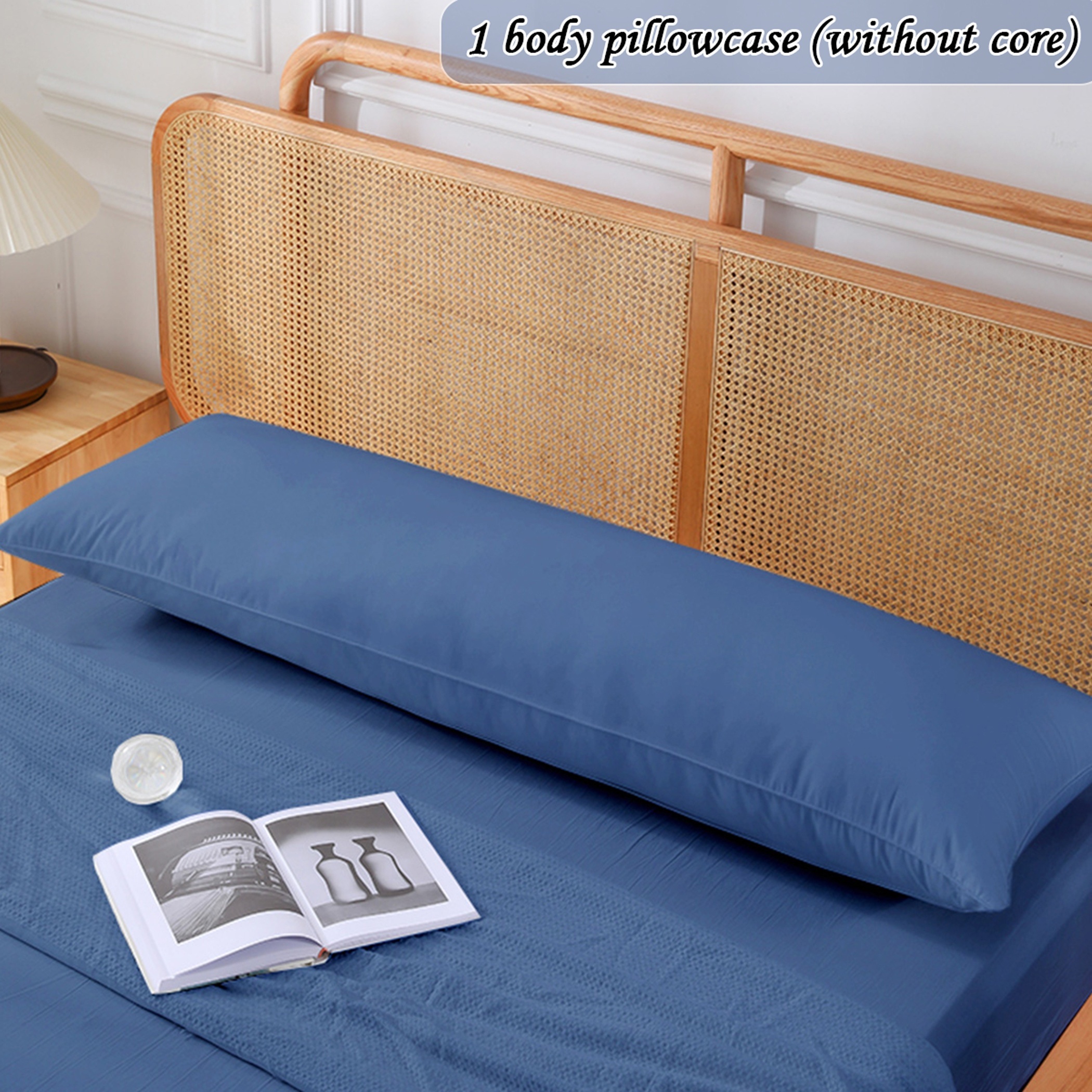 Funda de almohada de felpa de pana para el hogar, funda de almohada larga  Ultra suave
