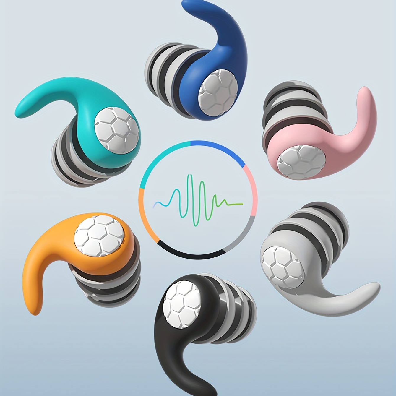  Loop Quiet Earplugs - Soft Silicone, Reusable, Noise