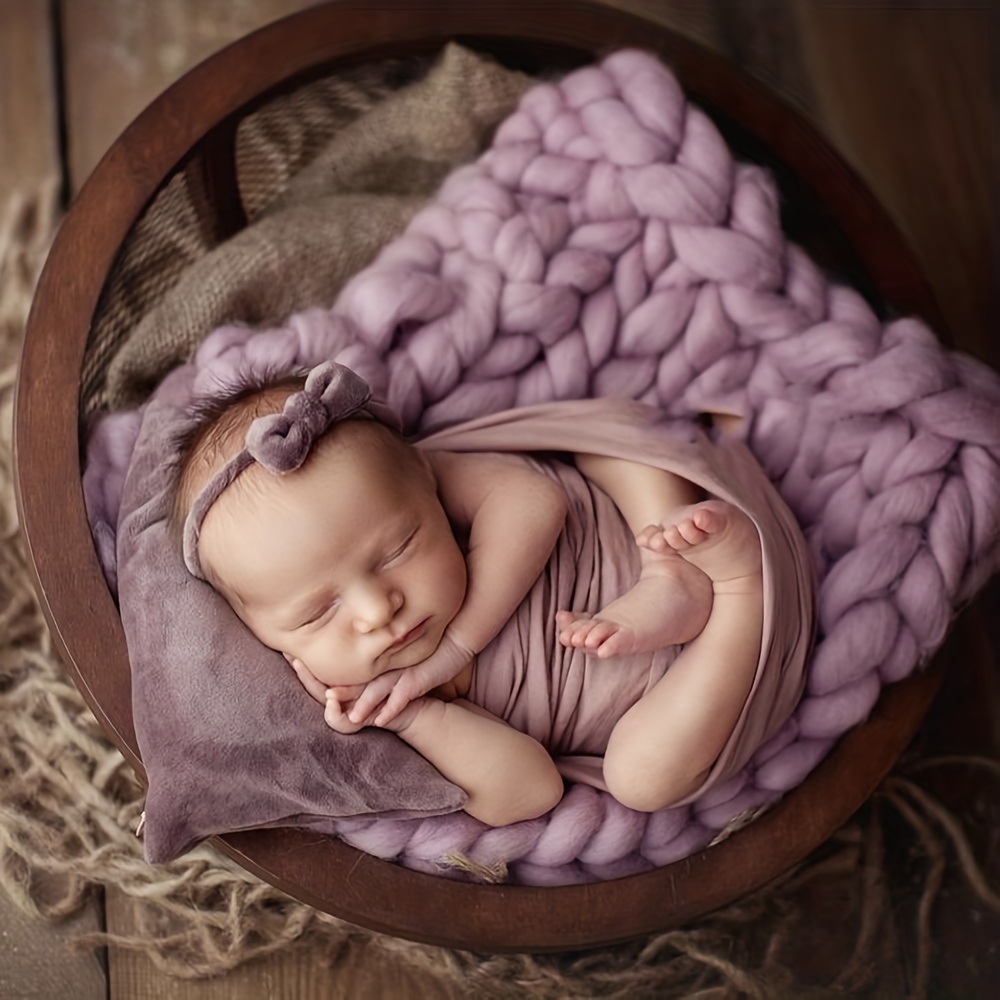 Adorable Newborn Lace Hat Pillow for Photography