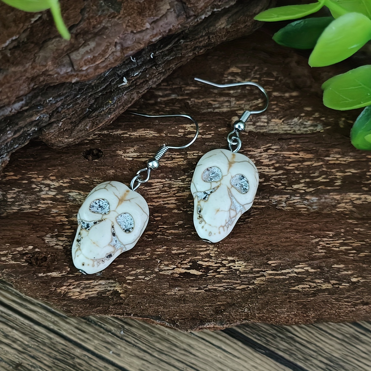 Mens Face Earrings 