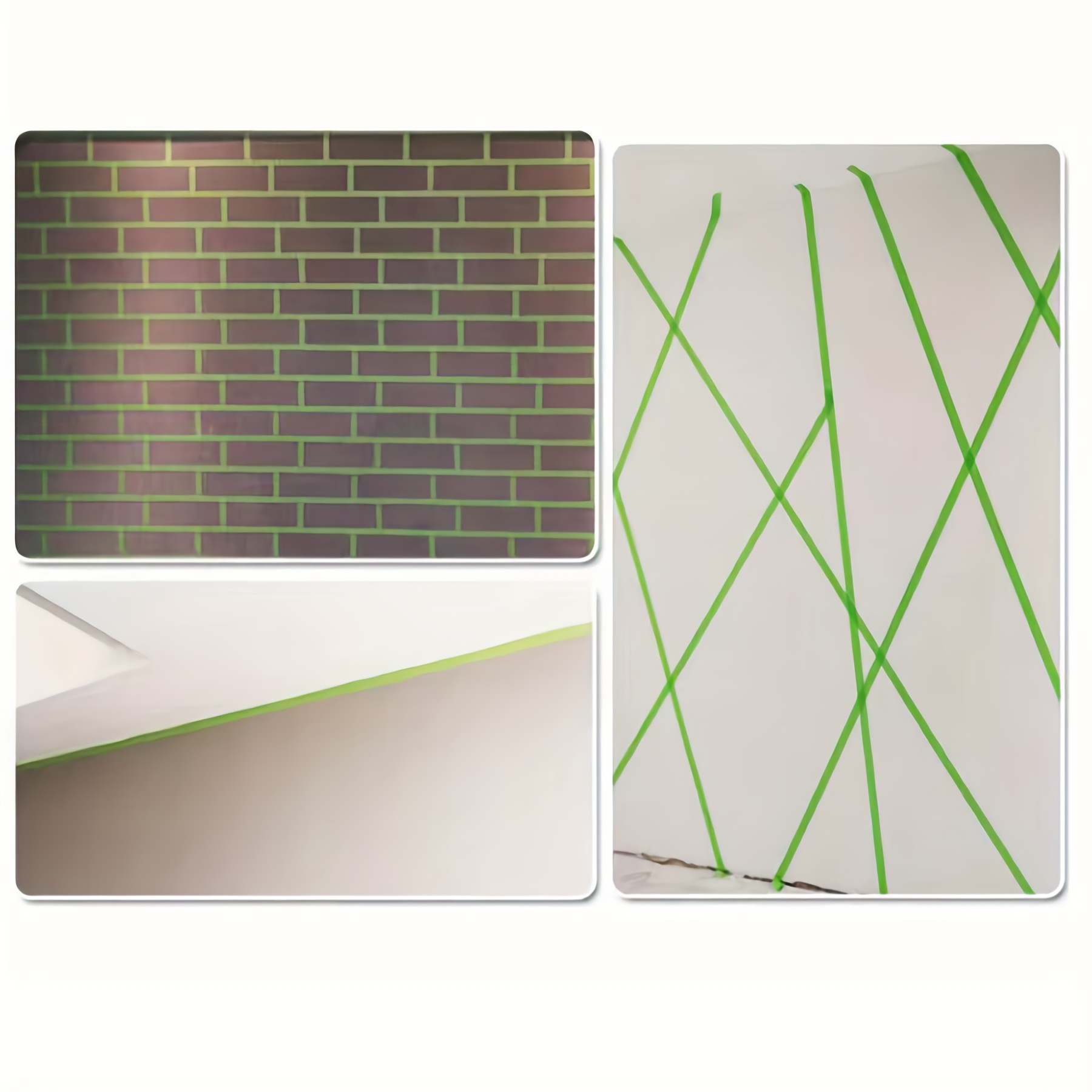 Multi surface Paint Washi Tape Green Paint Tape Protects - Temu