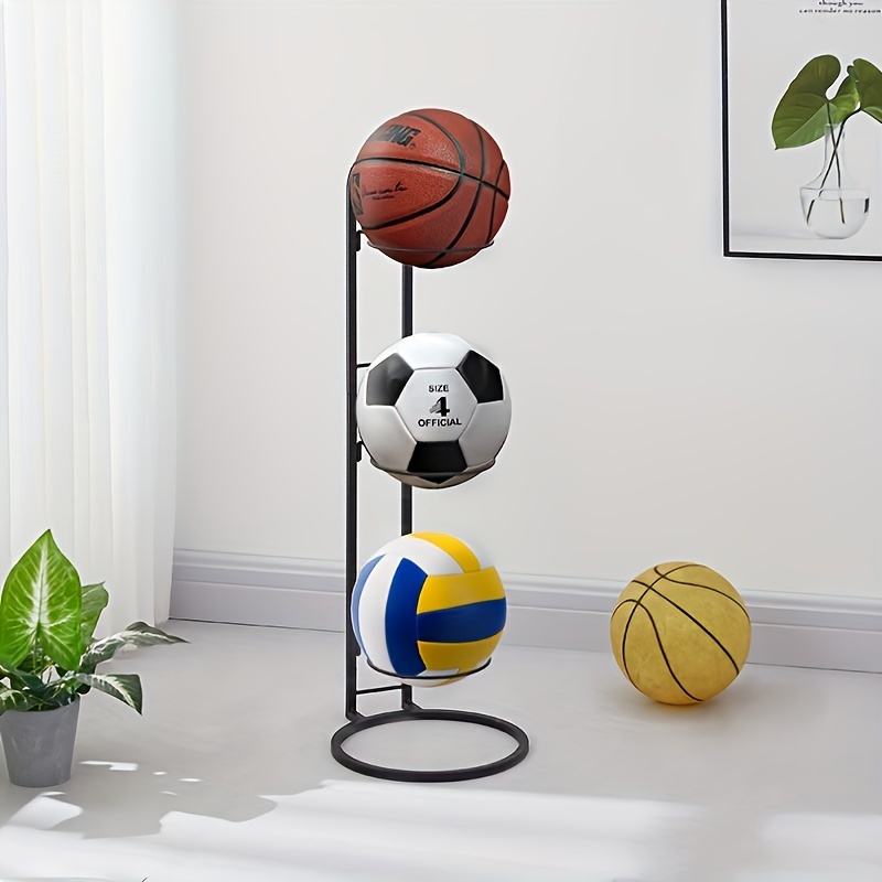 Supports à ballons muraux Fer Basketball Storage Display Holder
