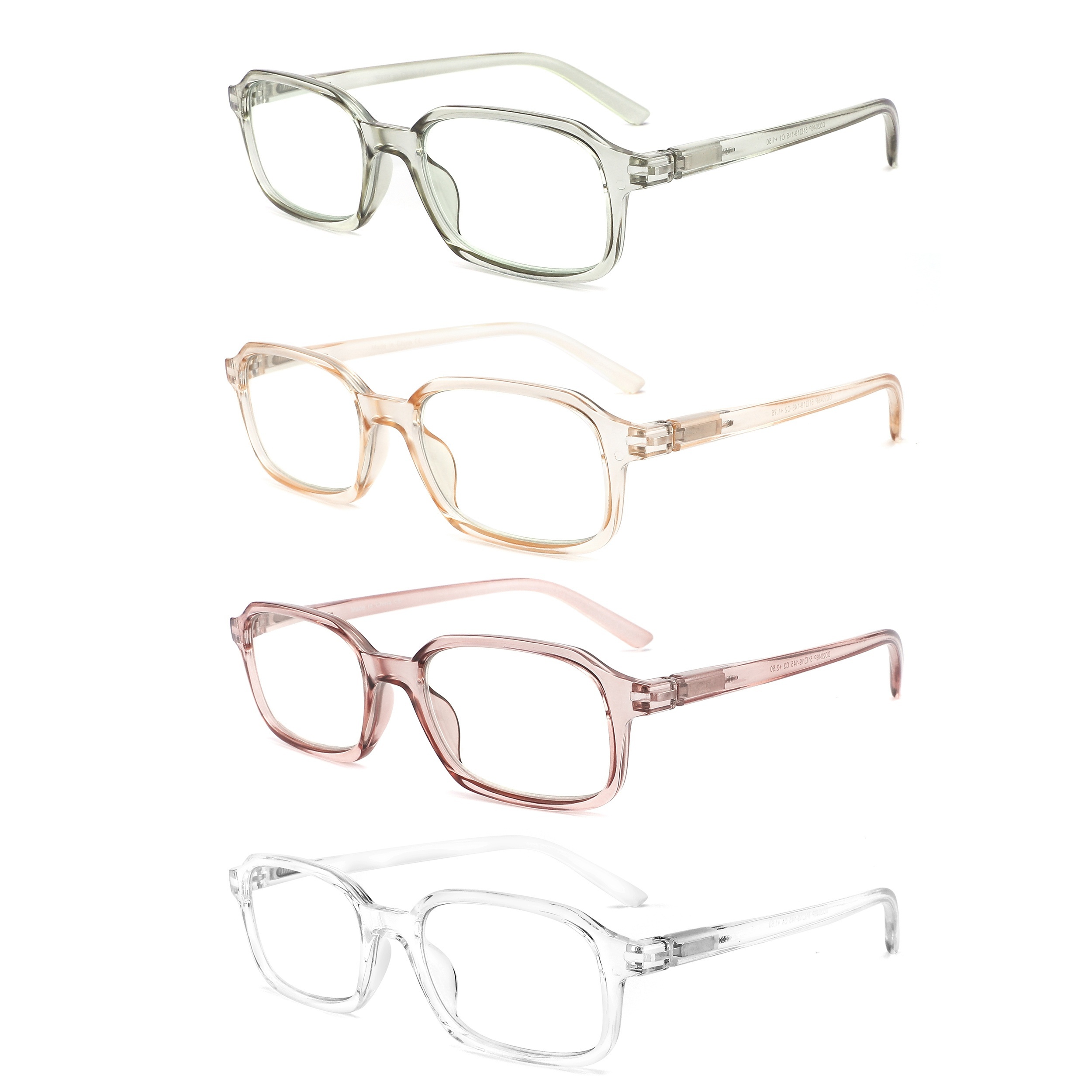 Designer clear hot sale reading glasses