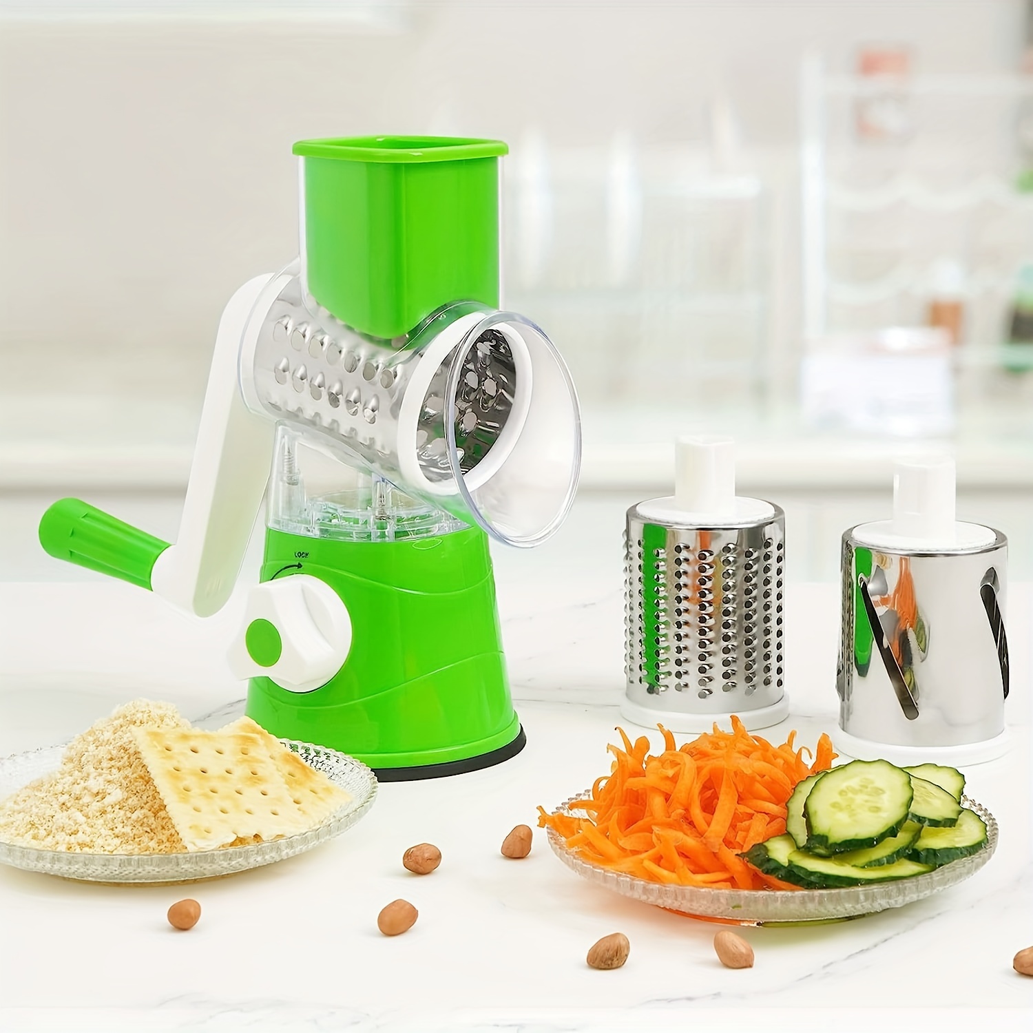 3in1 Vegetable Slicer, Cheese Grater,multifunctional Fruit Slicer, Manual Rotary  Cheese Grater, Food Grater, Vegetable Cutter, Vegetable Grater, Shredders,  Potato Grater, Household Potato Chopper, Kitchen Stuff, Kitchen Gadgets -  Temu Austria