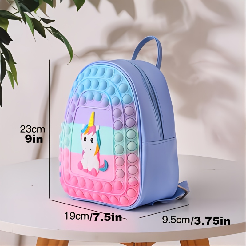 Linda unicornio 5 años cumpleañera niña' Mochila saco