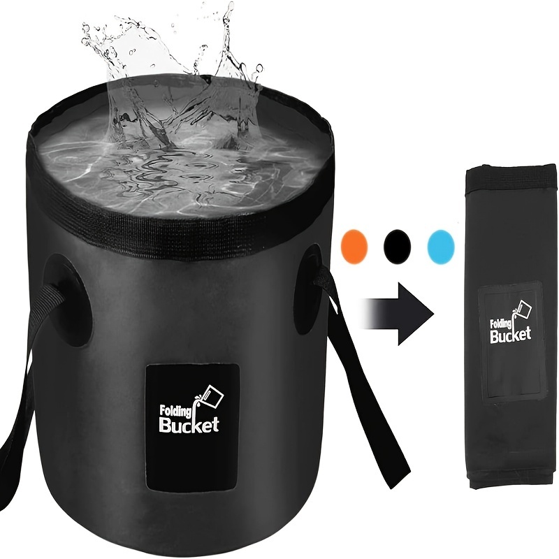 Foldable Bucket Multifunctional Portable Folding Bucket - Temu
