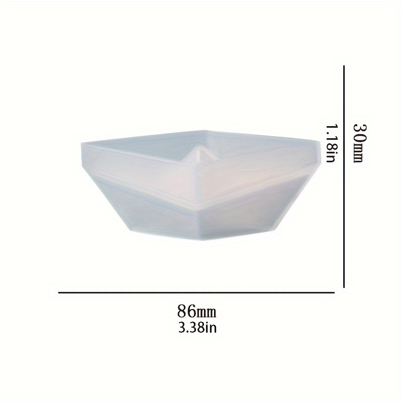 Drip Molds Handmade Paper Boat Candle Silicone Molds Table Decorations Paper Boat Silicone Candle Molds Crafts Molds Scented Candle Molds