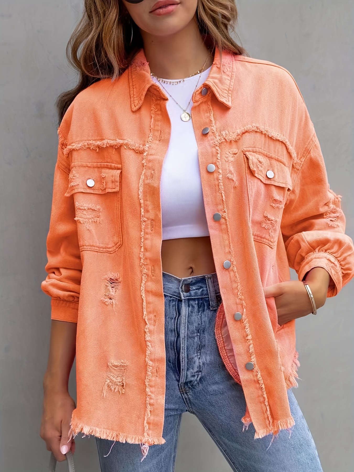 Slim colored jacket ANA & LUCY | Paris Fashion Shops