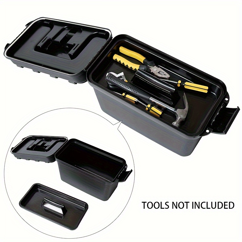 Pp Plastic Portable Hardware Toolbox Equipment Safety - Temu