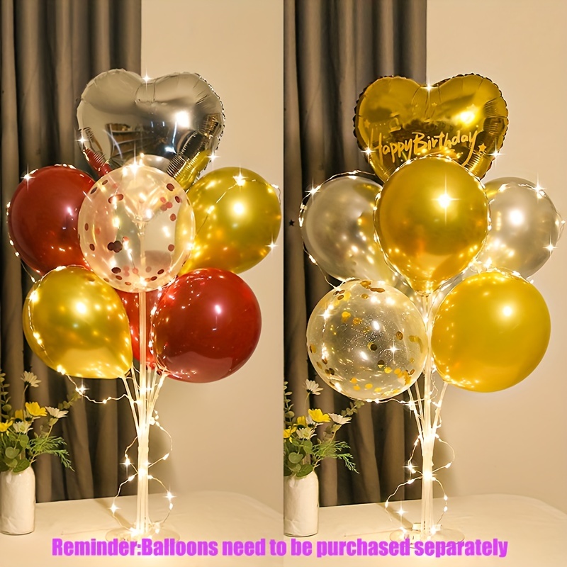 Desktop Balloon Support Decorative Fairy String Lights - Temu